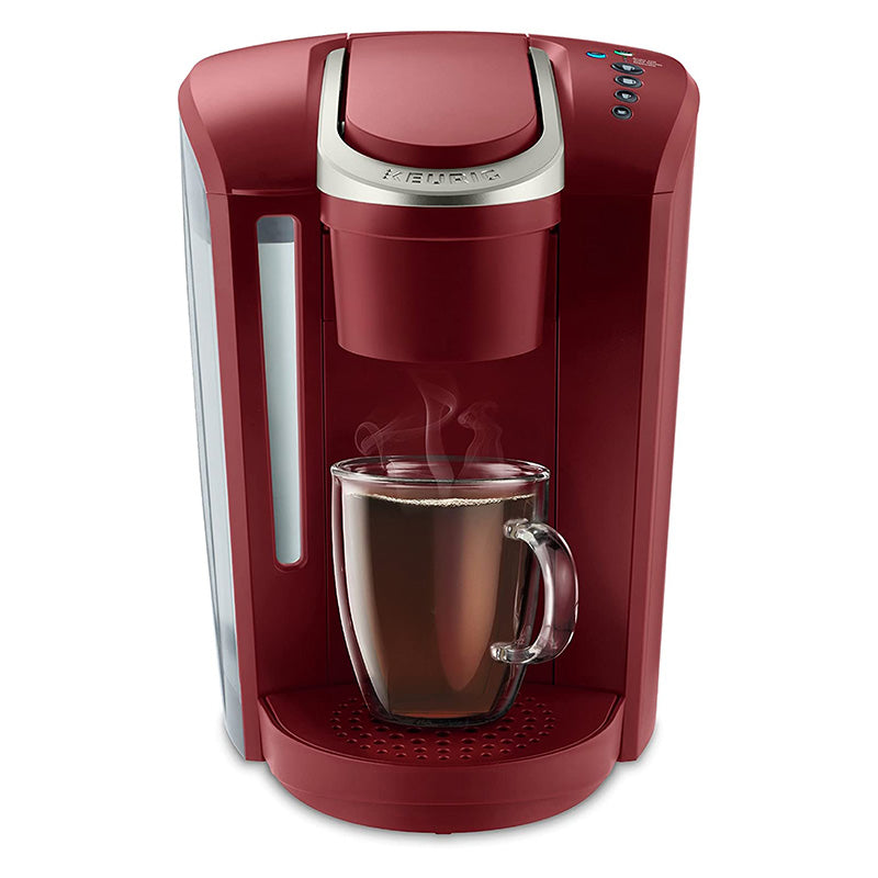 Keurig K-Select Coffee Maker, Single Serve K-Cup Pod Coffee Brewer, With Strength Control and Hot Water On Demand - Vintage Red