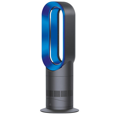 Dyson AM09 Fan Heater, Iron/Blue