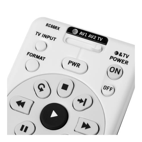 RC66RX Remote Control DirecTV AT&T IR/RF Universal Remote