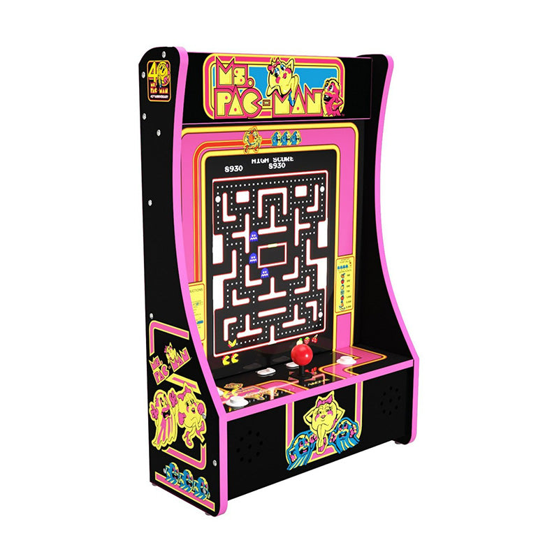 Arcade1Up 10 Game PartyCade Plus Portable Home Arcade Machine - Ms. PacMan