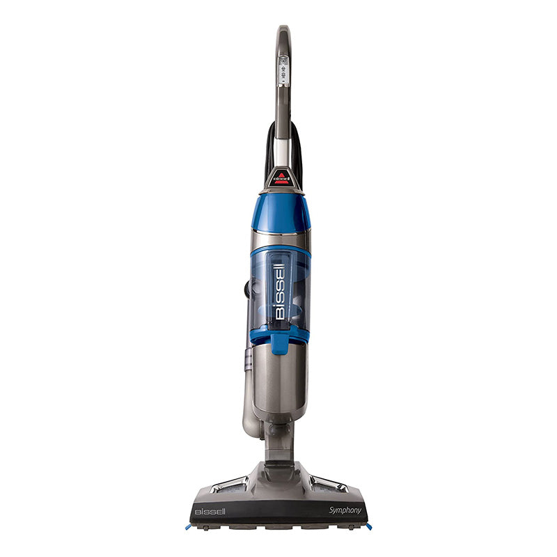 Bissell Symphony Vacuum for Hardwood and Tile Floors, 4 Pads Included, 1132A Steam mop