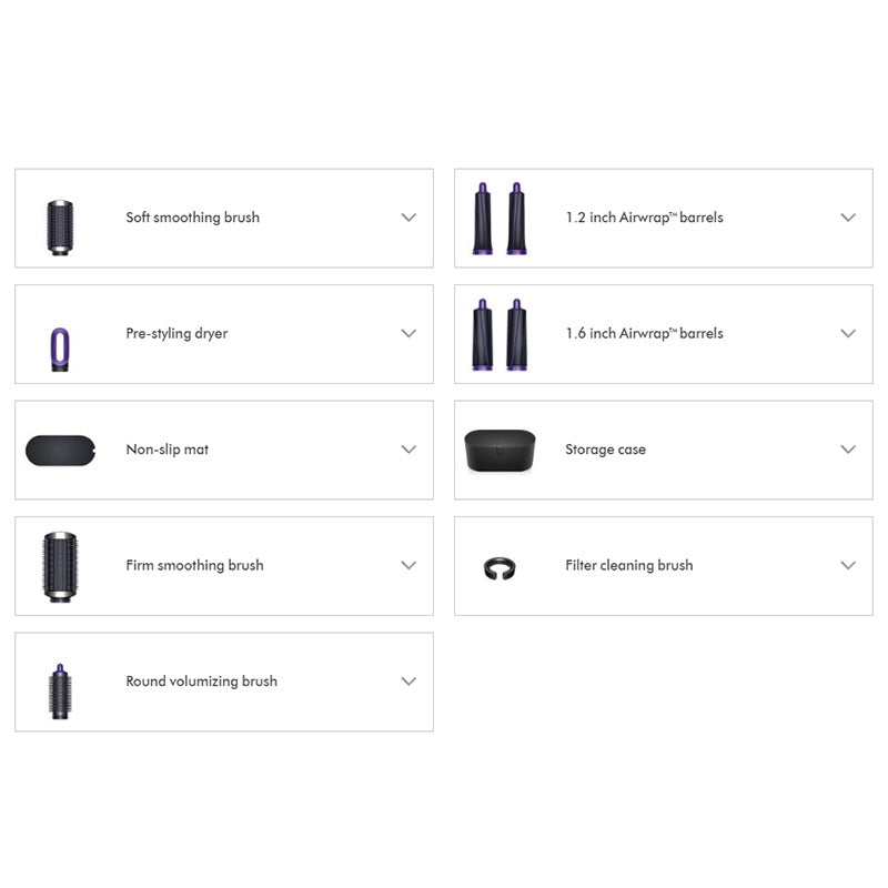 Dyson Airwrap Complete Black/Purple