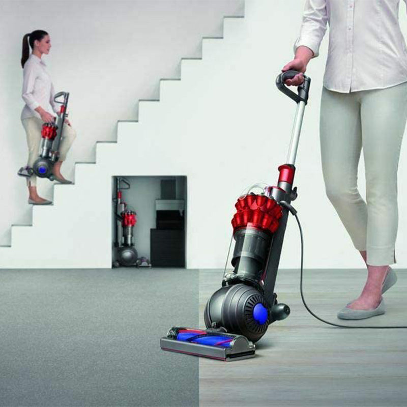 Dyson Small Ball Multi Floor Upright Vacuum Cleaner, Iron/Red