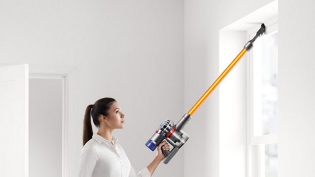 Dyson V8 Absolute Cordless Stick Vacuum Cleaner, Yellow