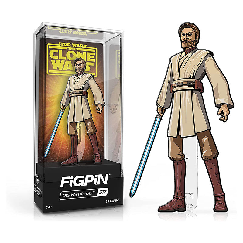 Figpin #517 Star Wars The Clone Wars Obi-Wan Kenobi