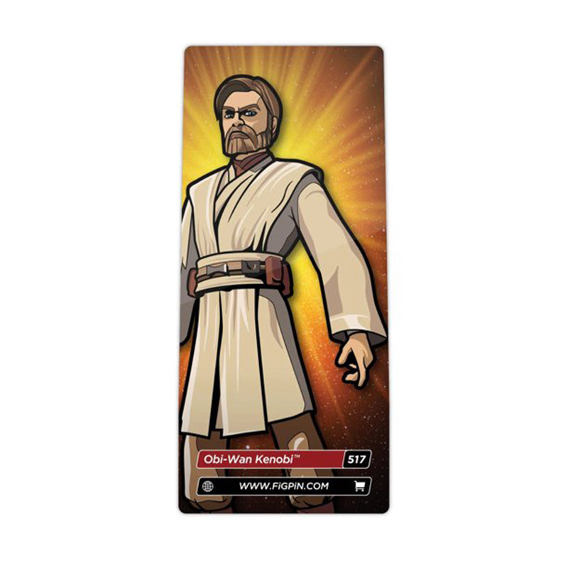 Figpin #517 Star Wars The Clone Wars Obi-Wan Kenobi