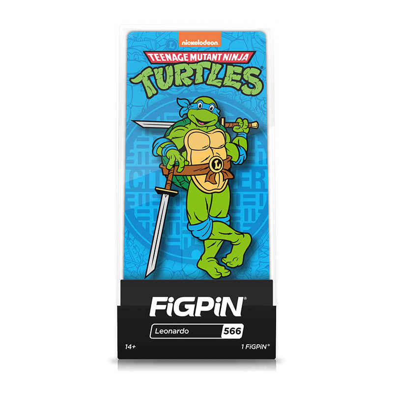 Teenage Mutant Ninja Turtles Leonardo FiGPiN Classic Enamel Pin #566