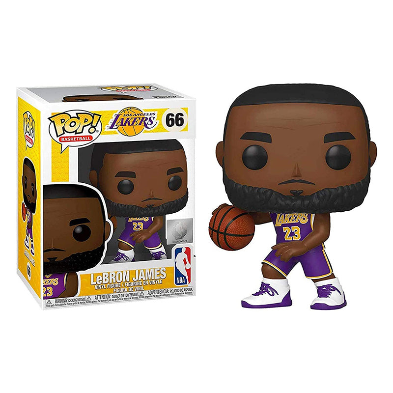 Funko POP! NBA Lakers Lebron James Away Jersey Figure #66