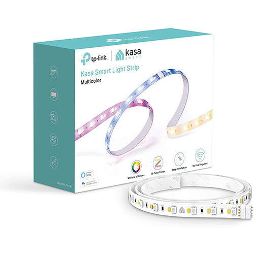 Kasa Smart LED Light Strip KL430, 16 Color Zones RGBIC, 6.6ft Wi-Fi LED Lights