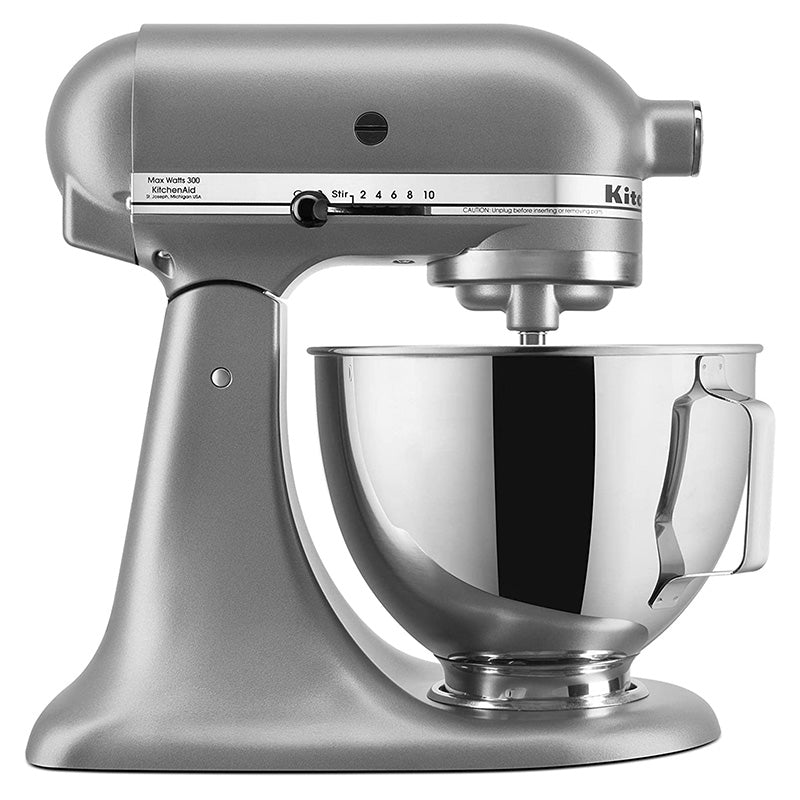 KitchenAid Deluxe 4.5 Quart Tilt-Head Stand Mixer - Silver