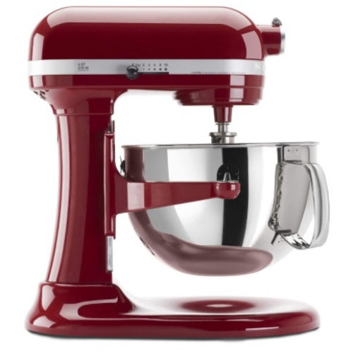 KitchenAid KP26M1XER 6 Qt. Professional 600 Series Bowl-Lift Stand Mixer - Empire Red