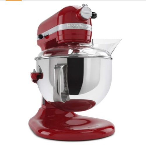 KitchenAid KP26M1XER 6 Qt. Professional 600 Series Bowl-Lift Stand Mixer - Empire Red