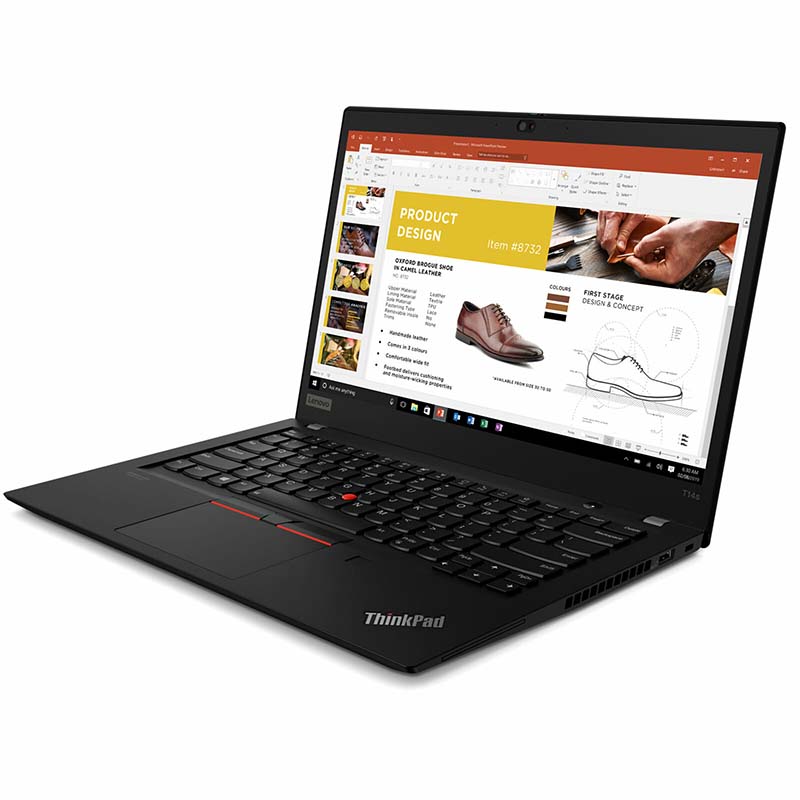 Lenovo ThinkPad T14s AMD Laptop, 14.0" FHD IPS 250Nits, Ryzen 7 Pro 4750U, 16 GB, 512 GB SSD