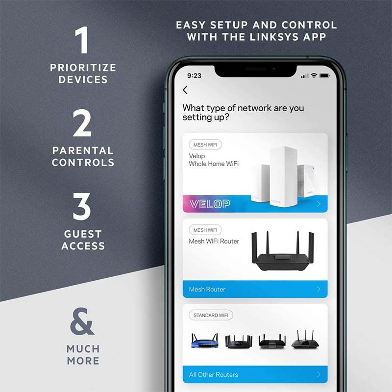 Linksys EA8100 Max-Stream™ AC2600 MU-MIMO Gigabit WiFi Router