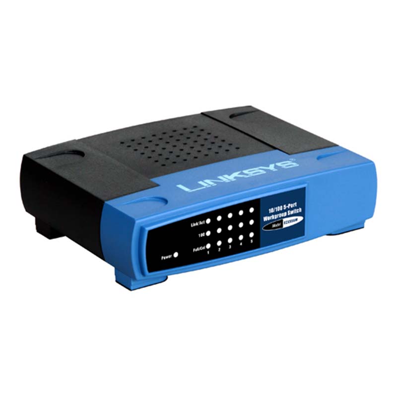 Linksys EZXS55W EtherFast 5-Port Workgroup Switch