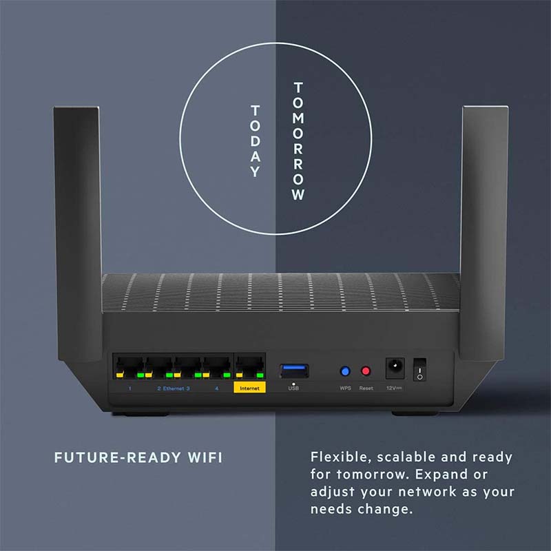 Linksys MR7340 Max-Stream™ AX1500 Dual-Band WiFi 6 Router