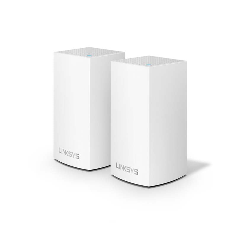 Linksys VLP0102 Velop Intelligent Mesh WiFi System, 2-Pack White (AC2400)