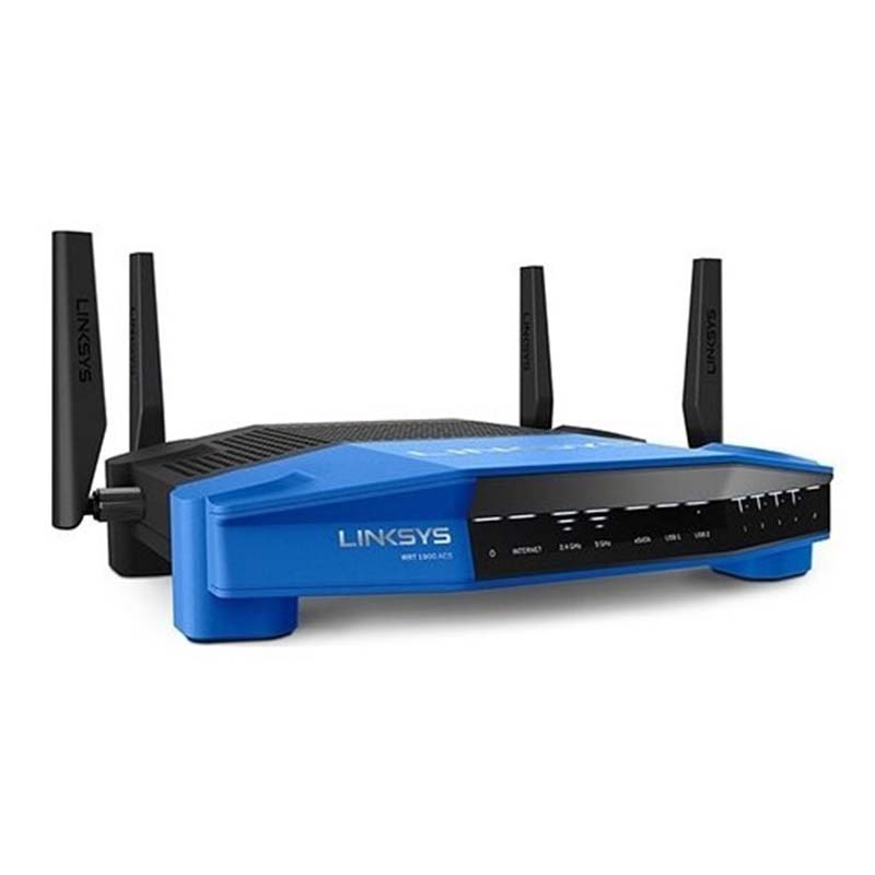 Linksys Open Source Dual-Band Gigabit WiFi Wireless Router, Speeds up to (AC1900) 1.9Gbps - WRT1900ACS