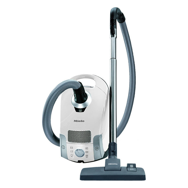 Miele Compact C1 Pure Suction Powerline Canister Vacuum - Lotus White