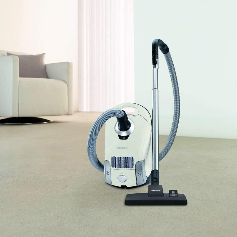 Miele Compact C1 Pure Suction Powerline Canister Vacuum - Lotus White