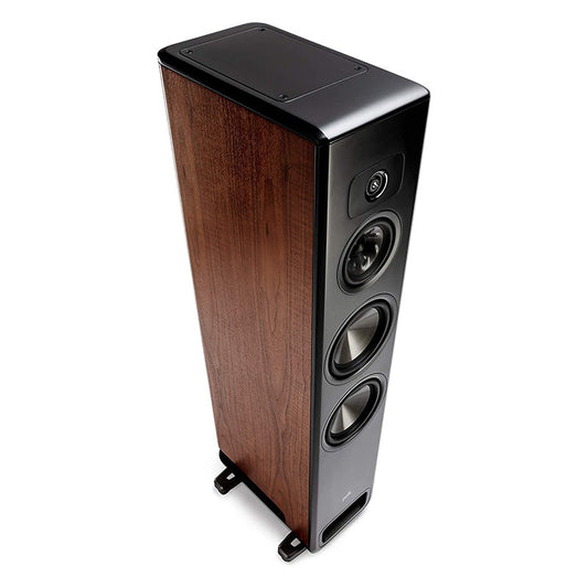 Legend L600 Premium Floor-Standing Stereo Loud Speaker - Brown