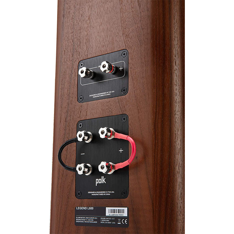 Legend L600 Premium Floor-Standing Stereo Loud Speaker - Brown