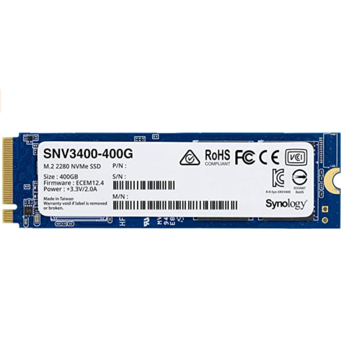 Synology M.2 2280 NVMe SSD SNV3400 400GB