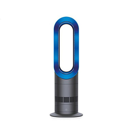 Dyson AM09 Fan Heater, Iron/Blue