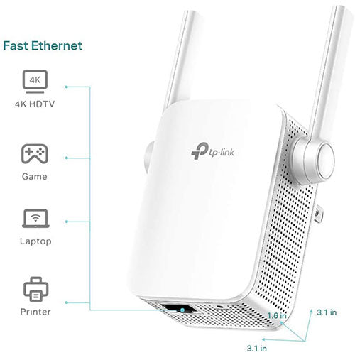 TP-Link N300 WiFi Extender(RE105) WiFi Extender Single Band