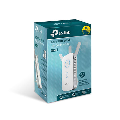 TP-Link AC1750 WiFi Extender (RE450) PCMag Editor's Choice Up to 1750Mbps