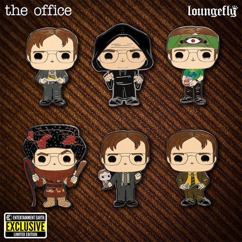 The Office Dwight Schrute Disguises Blind-Box Pop! Pin