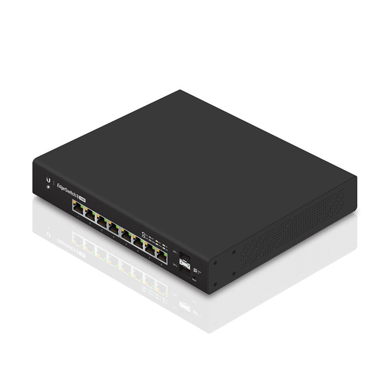 Ubiquiti Networks EdgeSwitch 8-Port 150-Watt Managed PoE+ Gigabit Switch