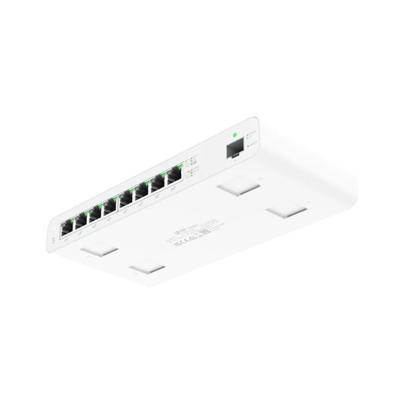 Ubiquiti UISP-S 8-Port Gigabit PoE Switch - White