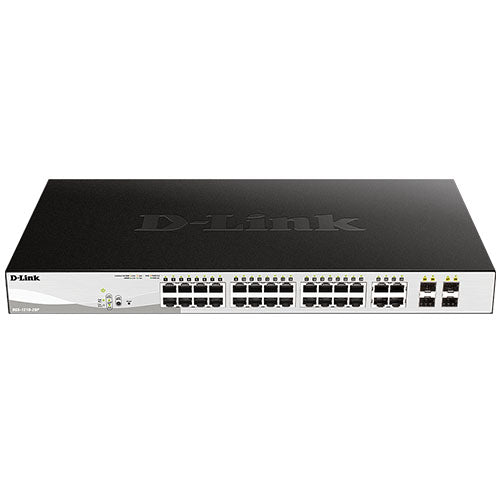 D-Link 28-Port Gigabit Smart Managed PoE Switch DGS-1210-28P