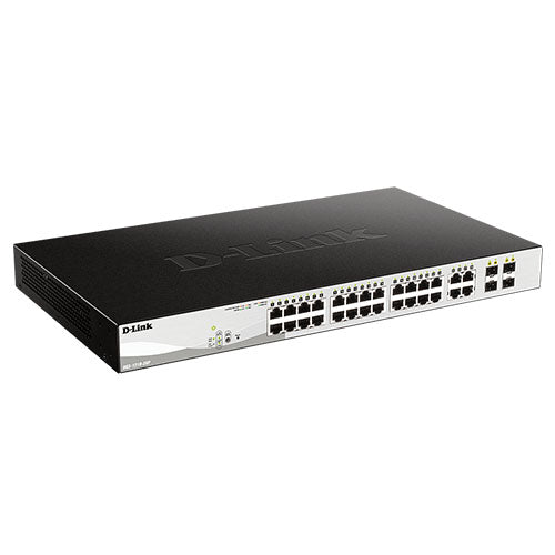 D-Link 28-Port Gigabit Smart Managed PoE Switch DGS-1210-28P