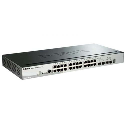 D-Link PoE Switch, 24 28 Port Fast Ethernet Gigabit Managed (DGS-1510-28P)