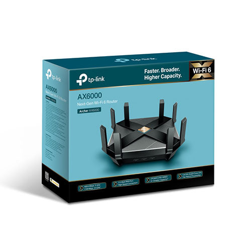 TP-Link AX6000 WiFi 6 Router, 8-Stream Smart WiFi Router (Archer AX6000)